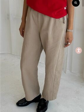 Neutral Tan Relaxed Fit Men’s Pants